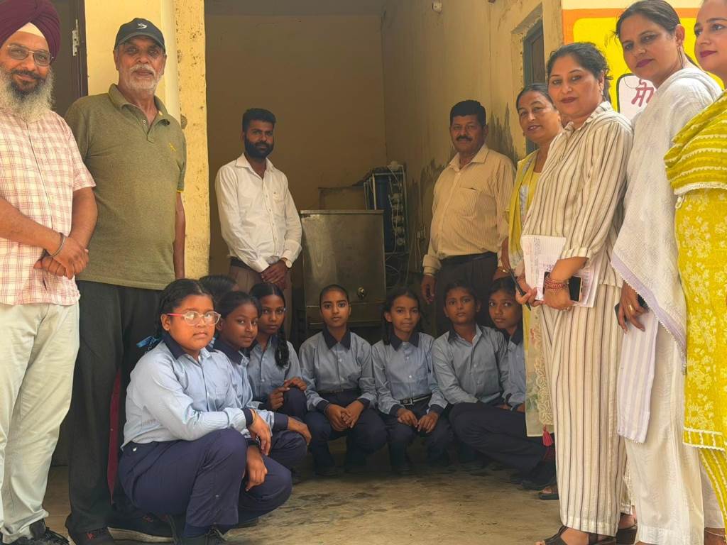 DBG got water cooler and water filter installed at Government Elementary Smart School